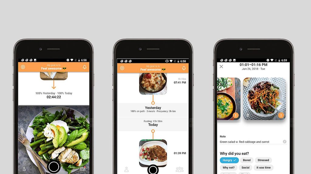 Benefits of using mobile apps to track your healthy food intake