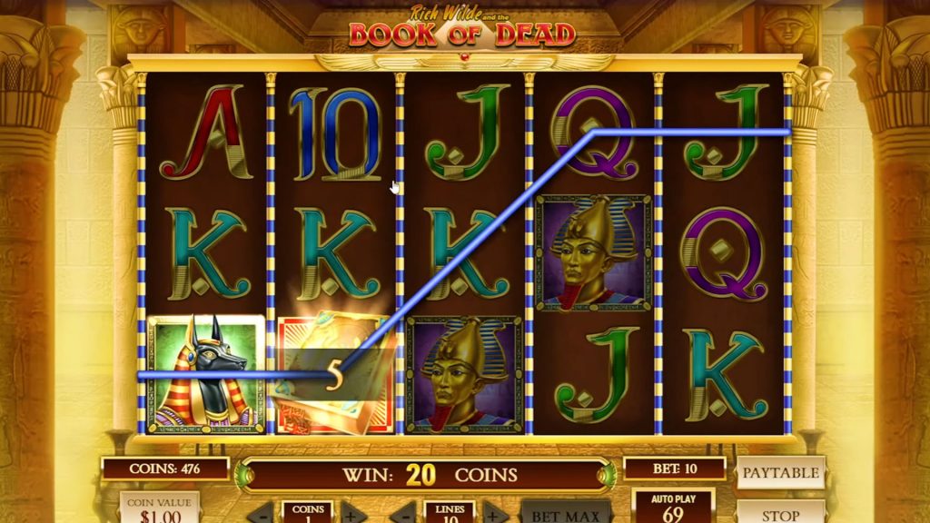Mobile application of Book of Dead slot: the main features